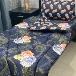 Vicky Razai Set 3 Piece for Single Bed | Mix Cotton, 500 GSM Filling  - RZ-004