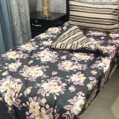 Vicky Razai Set 3 Piece for Single Bed | Mix Cotton, 500 GSM Filling  - RZ-025
