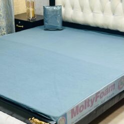 King size waterproof terry cotton mattress cover with elastic fitted sheet for spill and stain protection