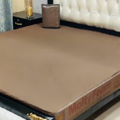 King size waterproof terry cotton mattress cover with elastic fitted sheet for spill and stain protection