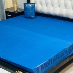 King size waterproof terry cotton mattress cover with elastic fitted sheet for spill and stain protection