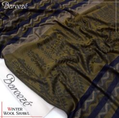 Bareeze Jacquard Wool Shawl for Women | Premium Elegance & Winter Luxury BR-2623