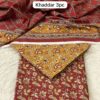Bin Saeed by libas e khas khaddar 2025 | 3Pcs printed khaddar winter Collection 2025