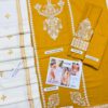 Aisling 3pcs Embroidered dhanak Suit 2025 | Aisling summer sale 2025 | Aisling unstitched 3 piece premium embroidered lawn suit 2025