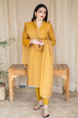 Aisling 3pcs Embroidered dhanak Suit 2025 | Aisling summer sale 2025 | Aisling unstitched 3 piece premium embroidered lawn suit 2025