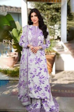 Aneela 3Pcs digital printed Embroidered Winter linen Collection 2025