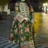 Aneela 3Pcs digital printed Shamooz Silk Unstitched Embroidered Winter Collection 2025 | Aneela's shamoos silk winter sale 2025