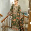 Aneela 3Pcs digital printed Shamooz Silk Unstitched Embroidered Winter Collection 2025 | Aneela's shamoos silk winter sale 2025