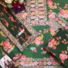 Aneela 3Pcs digital printed Shamooz Silk Unstitched Embroidered Winter Collection 2025 | Aneela's shamoos silk winter sale 2025