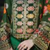 Aneela 3Pcs digital printed Shamooz Silk Unstitched Embroidered Winter Collection 2025 | Aneela's shamoos silk winter sale 2025