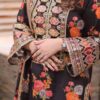 Aneela 3Pcs digital printed Shamooz Silk Unstitched Embroidered Winter Collection 2025 | Aneela's shamoos silk winter sale 2025