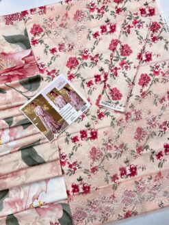 Baroque 3Pcs digital printed Embroidered Winter linen Collection 2025