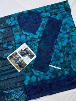 Baroque 3Pcs digital printed Embroidered Winter linen Collection 2025