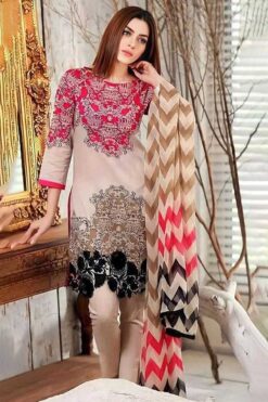 Charizma Digital Printed winter sale 2025 | Charizma unstitched 3 piece premium Digital Printed linen suit 2025 | Charizma winter linen sale 2025 | baroque winter 2026