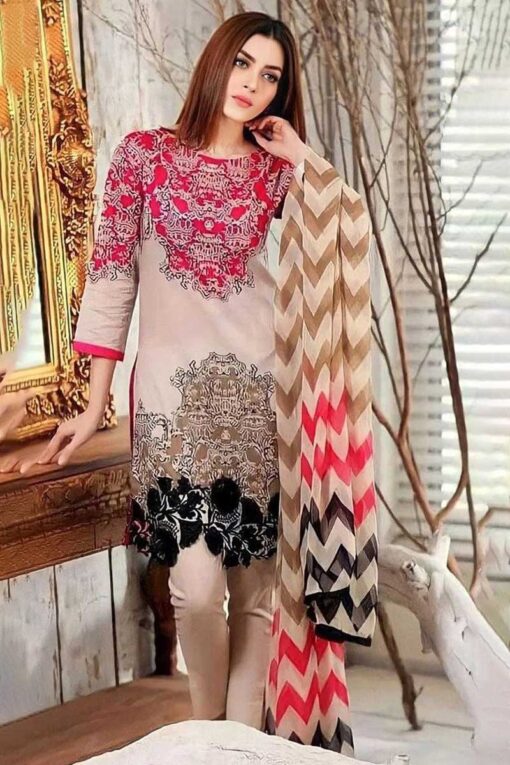 Charizma Digital Printed winter sale 2025 | Charizma unstitched 3 piece premium Digital Printed linen suit 2025 | Charizma winter linen sale 2025 | baroque winter 2026