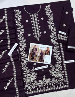 Cross Stitch 3 piece winter dhanak collections 2025-2026 | Cross Stitch winter collections | Cross Stitch winter sale