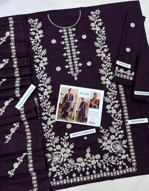 Cross Stitch 3 piece winter dhanak collections 2025-2026 | Cross Stitch winter collections | Cross Stitch winter sale