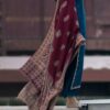 I Z E L by Libas e Khas 3 Piece Unstitched Embroidered Winter Dhanak Suit 2025