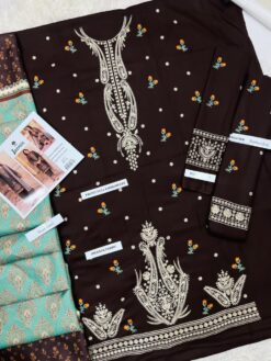 3Pcs Embroidered Winter Collection 2025