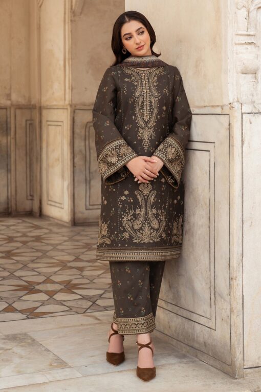 3Pcs Embroidered Winter Collection 2025
