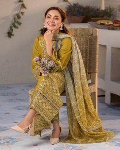 laam winter embroidered dhanak dresses 2025