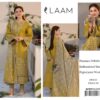 laam winter embroidered dhanak dresses 2025