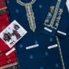 I Z E L by Libas e Khas 3 Piece Unstitched Embroidered Winter Dhanak Suit 2025
