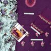 Aisling Dhanak AS-532 | 3Pcs Embroidered Winter Collection 2025