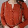 Aisling Dhanak AS-1512 | 3Pcs Embroidered Winter Collection 2025
