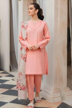 Aisling Dhanak AS-2501 | 3Pcs Embroidered Winter Collection 2025