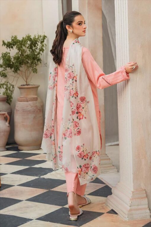 Aisling Dhanak AS-2501 | 3Pcs Embroidered Winter Collection 2025 - Image 3