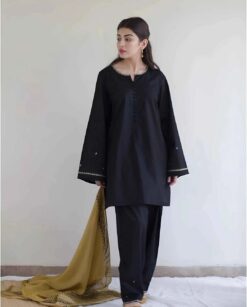Aisling Dhanak AS-2502 | 3Pcs Embroidered Winter Collection 2025