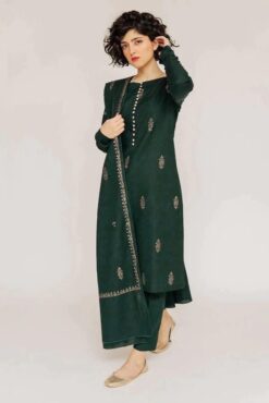 Aisling Dhanak AS-1513 | 3Pcs Embroidered Winter Collection 2025