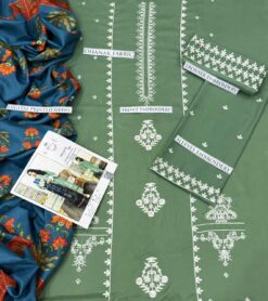 Alternative view of URGE Dhanak UG-1621 | 3Pcs Embroidered Winter Collection 2025
