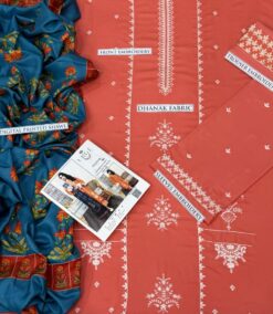 Alternative view of URGE Dhanak UG-1617 | 3Pcs Embroidered Winter Collection 2025