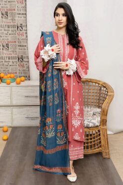URGE Dhanak UG-1617 | 3Pcs Embroidered Winter Collection 2025