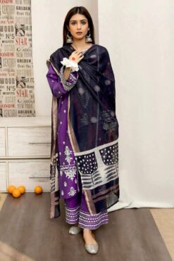 URGE Dhanak UG-1620 | 3Pcs Embroidered Winter Collection 2025