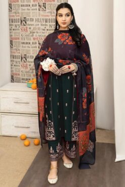 URGE Dhanak UG-1619 | 3Pcs Embroidered Winter Collection 2025