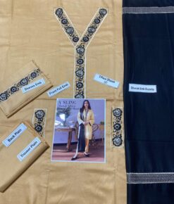 Aisling premium embroidered winter dhanak collections 2025 | Aisling dhanak 2025