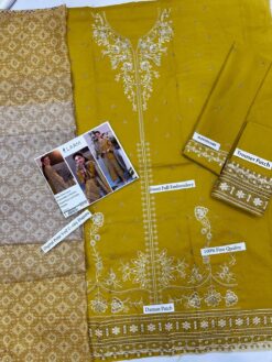 Alternative view of Laam 3 Piece Lawn LM-101 | Premium Embroidered Summer Lawn Collection 2026