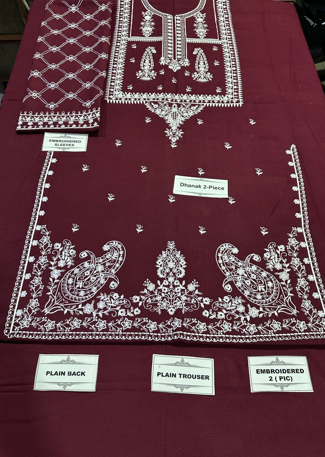 Bareeze 2 Piece Dhanak BR-507 | Premium Embroidered Winter Dhanak Collection 2025 4 Bareeze winter dhanak collections 2025-2026 | Bareeze lawn collections | Bareeze summer sale