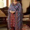 Bin Saeed by libas e khas khaddar 2025 | 3Pcs printed khaddar winter Collection 2025
