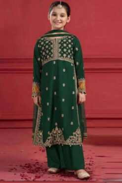 Maria.B Kids Lawn MB-5103 | Unstitched 3Pcs Embroidered Summer Collection 2026