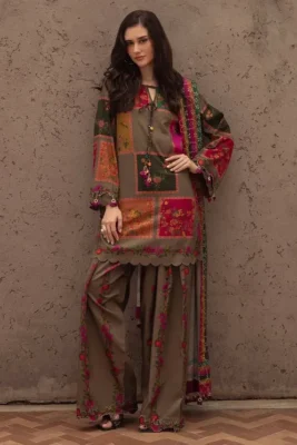 Bin Saeed by libas e khas Lawn | 3Pcs Embroidered Summer Collection 2026