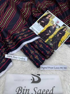 Bin Saeed by libas e khas Lawn | 3Pcs Embroidered Summer Collection 2026