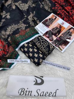 Bin Saeed by libas e khas Lawn | 3Pcs Embroidered Summer Collection 2026