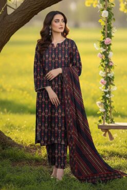 Bin Saeed by libas e khas Lawn | 3Pcs Embroidered Summer Collection 2026