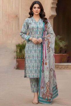 Bin Saeed by libas e khas Lawn | 3Pcs Embroidered Summer Collection 2026