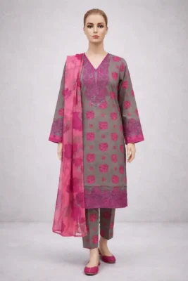 anaya Digital Printed summer sale 2026 | anaya unstitched 3 piece premium Digital Printed lawn suit 2026