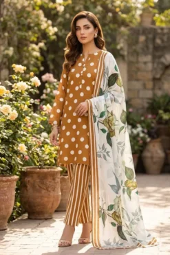 Bonanza Satrangi by libas e khas Lawn | 3Pcs Embroidered Summer Collection 2026 | Bonanza Satrangi digital printed lawn sale